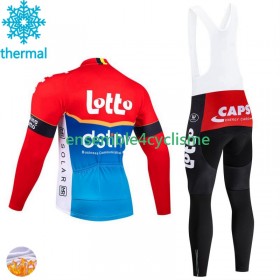 Tenue Maillot M/L + Collant à Bretelles Hiver Thermal Fleece Lotto Dstny 2024